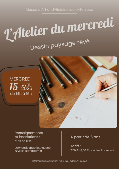 L'Atelier du mercredi - Dessin paysage rêvé