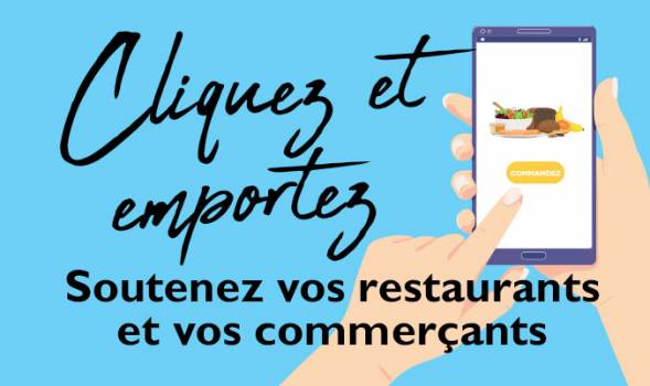 Vos commerçants en "cliquez et emportez"