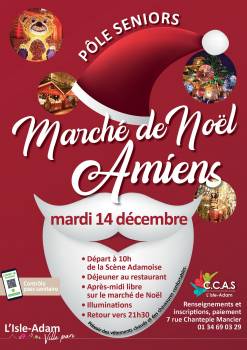 Marché de noël d'Amiens