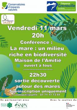 Affiche IASEF conférence 11 mars