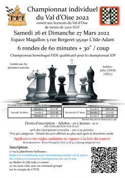 Affiche échecs