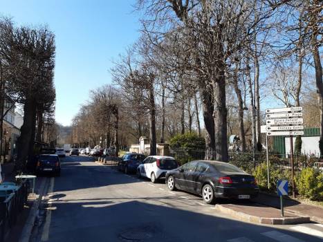 Travaux avenue des Ecuries de Conti