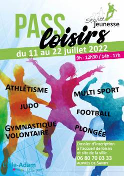 Pass Loisirs 2022