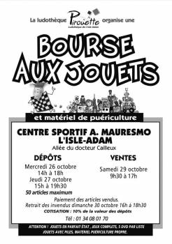 Bourse aux jouets Pirouette 2022