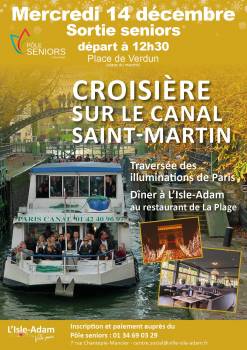 Sortie fin d'année Pôle seniors