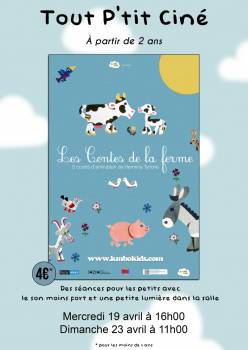 Tout p'tit ciné - Les contes de la ferme