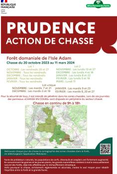 Calendrier chasse 2023/2024