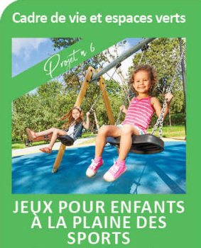 jeux pour enfants à la Plaine des sports