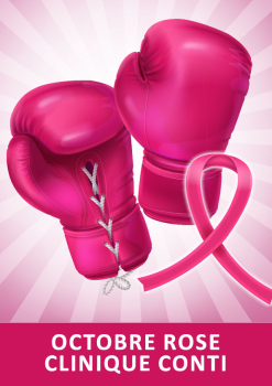 octobre rose à la clinique conti