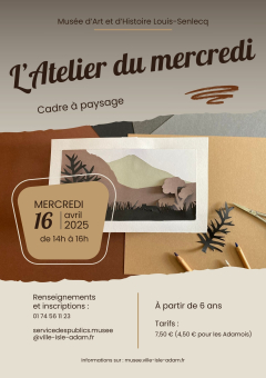 L'Atelier du mercredi - Cadre à paysage