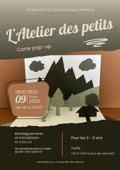 L'Atelier des petits - Carte pop-up