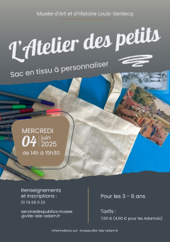 L'Atelier des petits - Sac à personnaliser