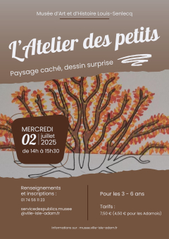 L'atelier des petits - Arbre cahé, dessin surprise