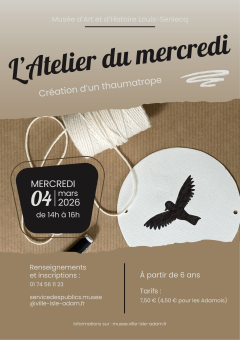 L'Atelier du mercredi - Thaumatrope