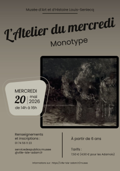 L'Atelier du mercredi - Monotype
