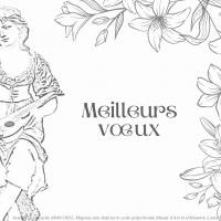 Carte de voeux Mignon © musée d'Art et d'Histoire Louis-Senlecq Carte de voeux Mignon © musée d'Art et d'Histoire Louis-Senlecq