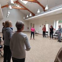 Atelier de streching en partenariat avec ELAN SANTE 95 Atelier de streching en partenariat avec ELAN SANTE 95