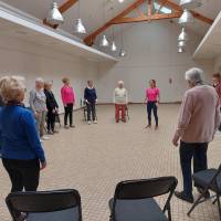 Atelier de streching en partenariat avec ELAN SANTE 95 Atelier de streching en partenariat avec ELAN SANTE 95