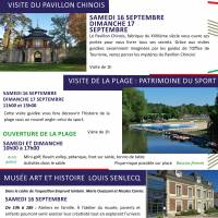 Affichette Journées du Patrimoine 2023 Affichette Journées du Patrimoine 2023