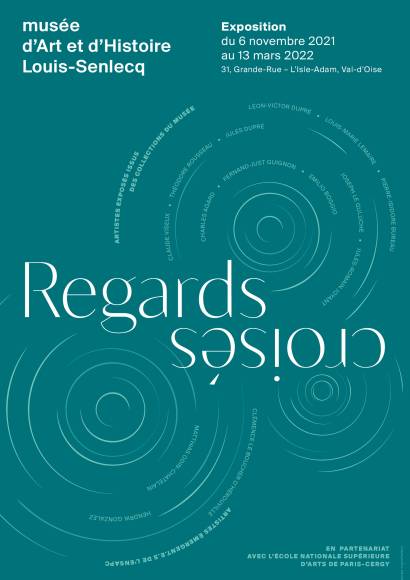 Affiche exposition Regards croisés