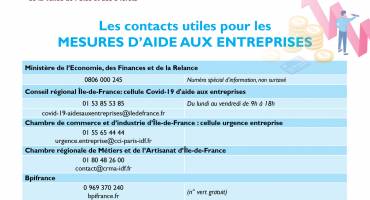 La CCVO3F soutient les commerces et les entreprises